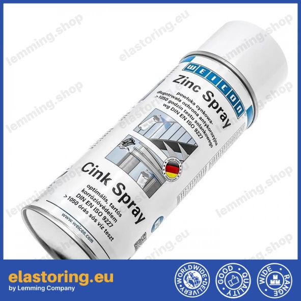 WEICON Zinc Spray – corrosion protection coating 70% Zn/Al